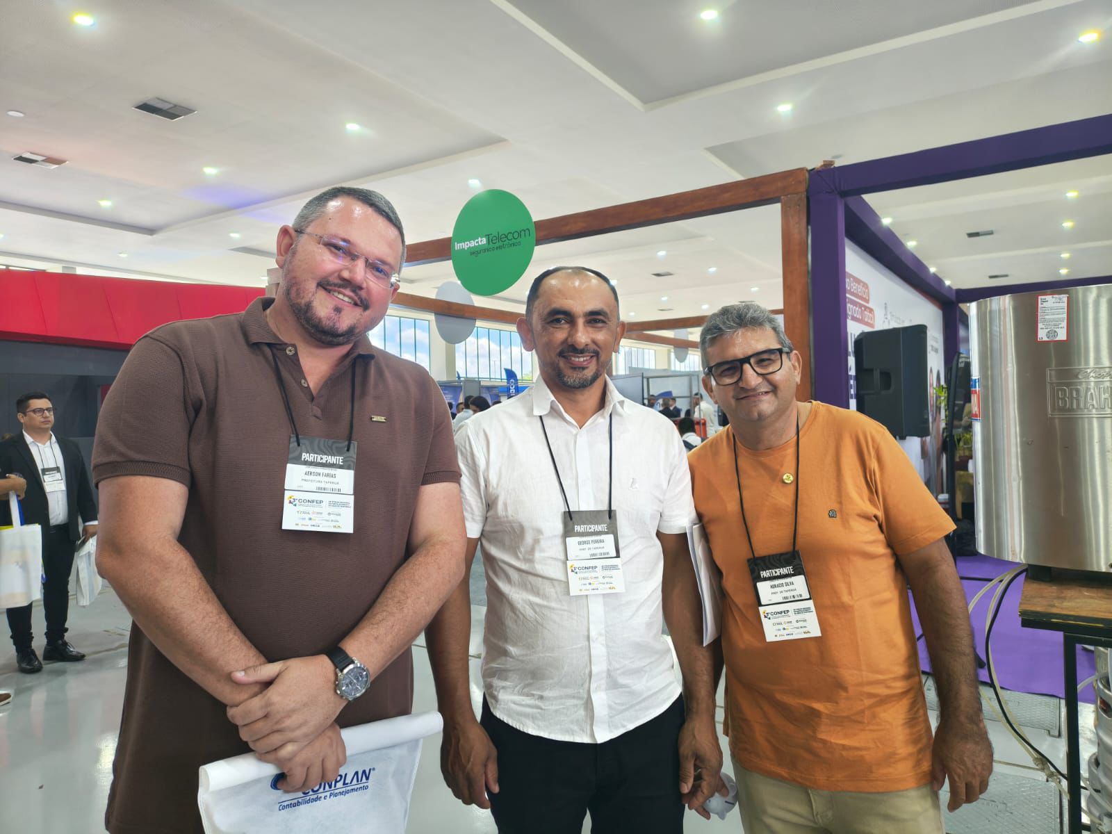 ​PRESIDENTE DA CÂMARA DE VEREADORES, PARTICIPA DO 3º CONFEP EM CAMPINA GRANDE